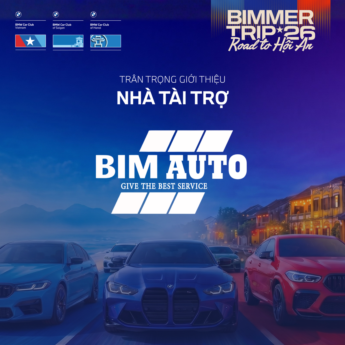 Bim Auto tài trợ Chương trình BIMMER TRIP 2026