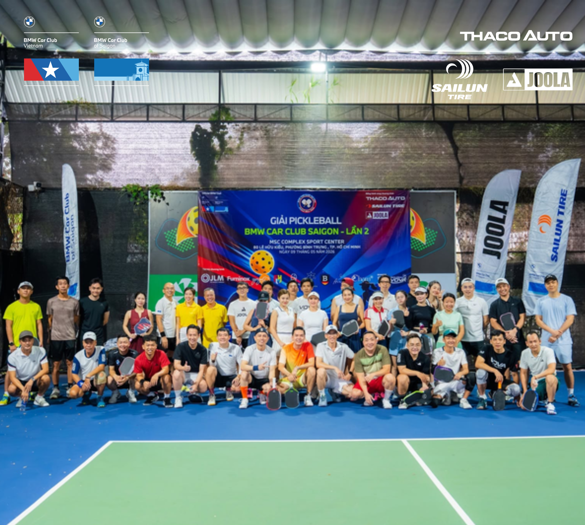 BMW Car Club Saigon - Giải Pickleball Lần II - 2026