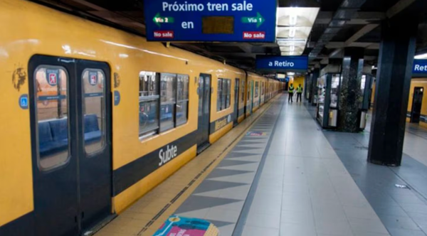 Paro en el subte línea C: sin servicio todo el lunes por reclamos de salud laboral