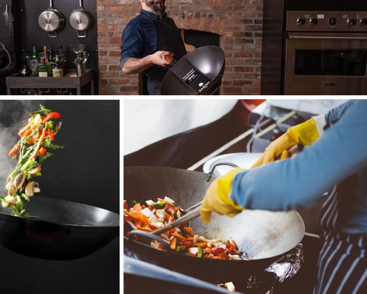Carbon Steel Wok: It Heats Quickly and Evenly for a Delicious Dish!