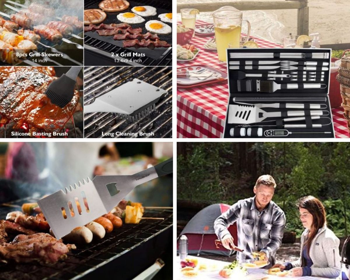 Unleash Your Inner Grill Master With a Top-Notch Grill Set!