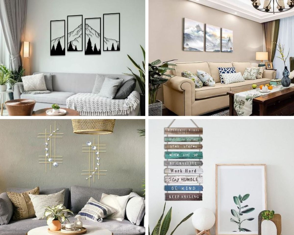 Boost Room Ambiance with Wall Art; Add Depth Via Sculptures.