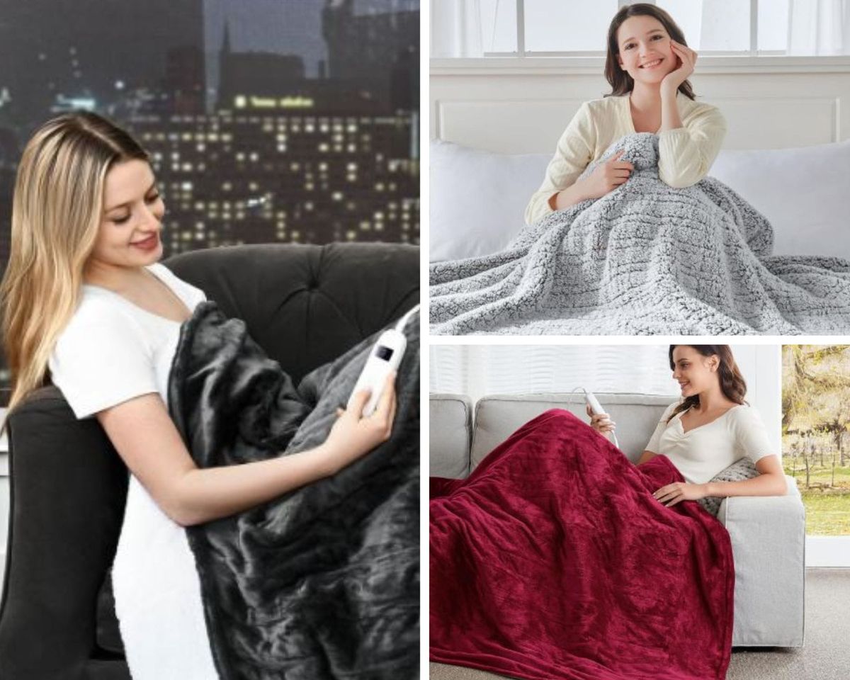 Cozy Up and Stay Warm This Winter With an Electric Blanket!