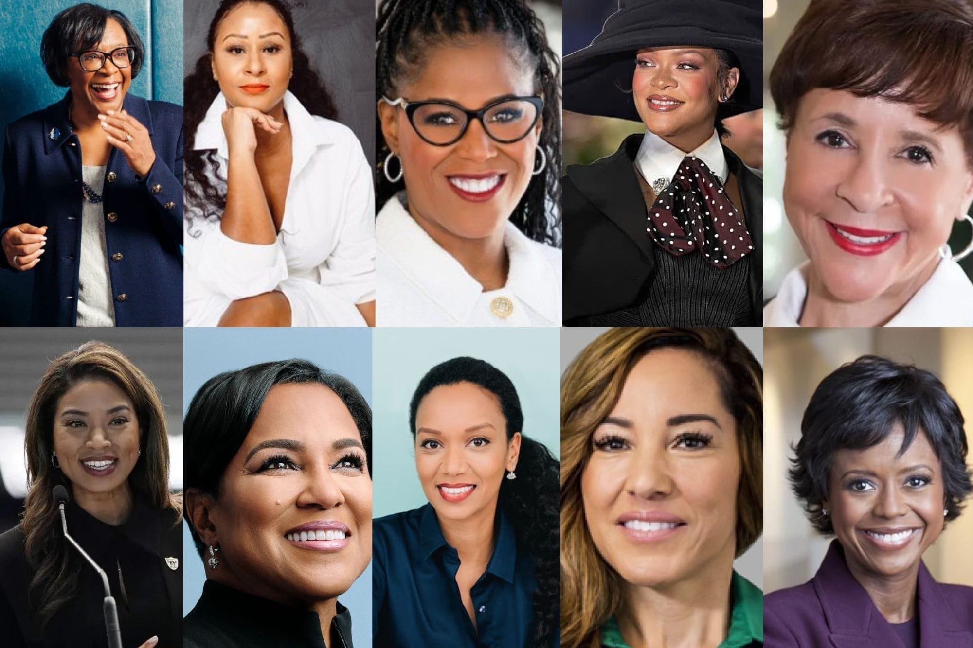                      10 Black Women Who Have Shattered The Glass Ceiling                             
                     