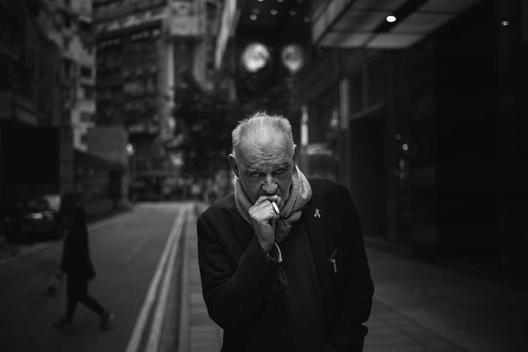 匈牙利導演貝拉‧塔爾( Béla Tarr ) 。攝：葉家豪/端傳媒