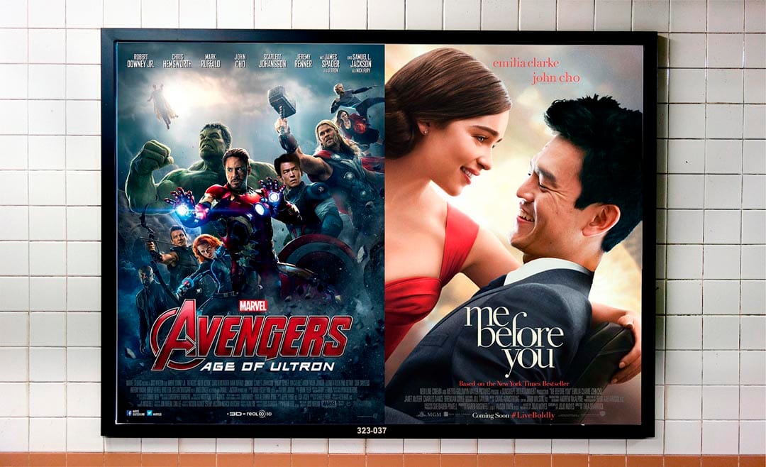 「#StarringJohnCho」換臉活動電影海報。