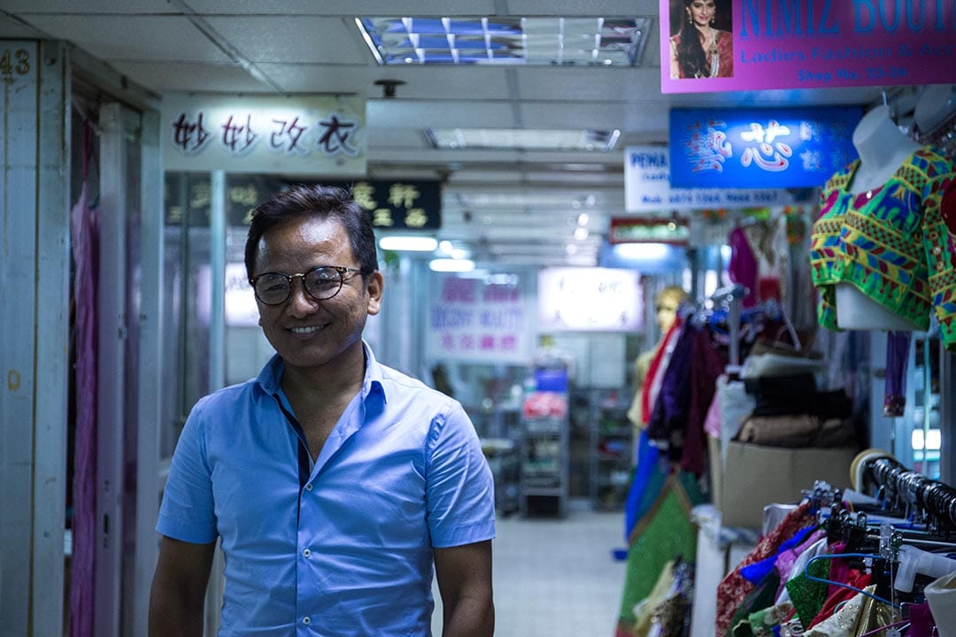 尼泊爾傳媒 Ethnic Voice 記者 JB Pun Magar。