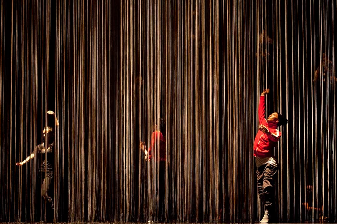 2013年5月10日，一个法国舞蹈团在台北彩排。