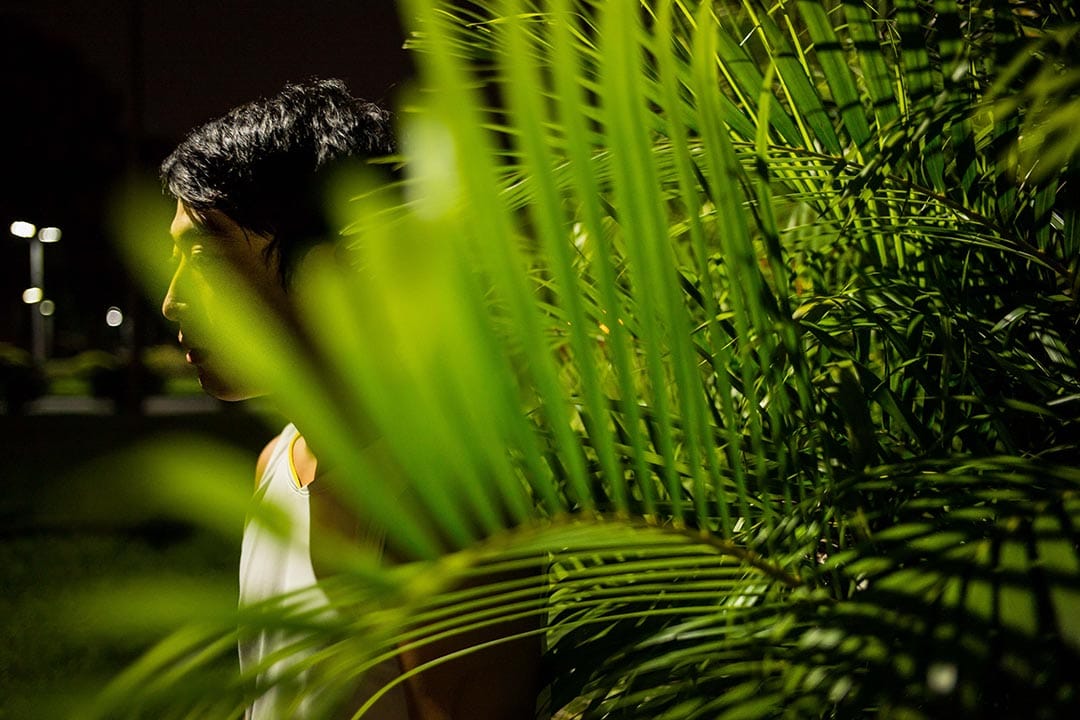 林靖雁：「在二二八公园，我看到的是很多仿佛跟我距离遥远的人，但我知道我跟他们是一样的。」