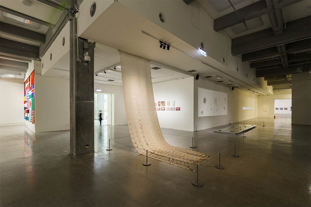 台北雙年展展場照。