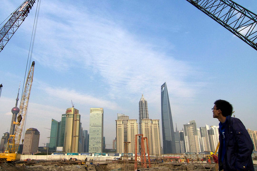 不適之地，台灣文化工作者在大陸。圖為上海外灘。