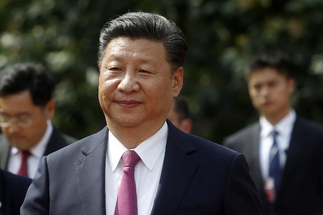 2016年11月22日，習近平出訪智利。