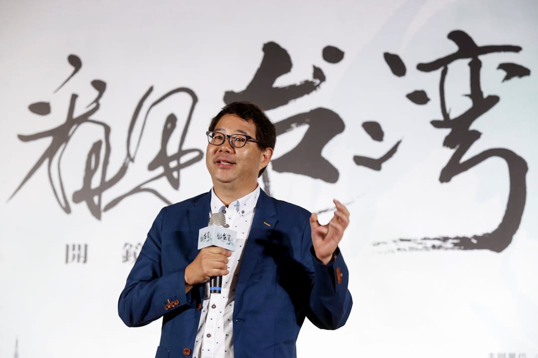 2017年6月8日,導演齊柏林於台北出席《看見台灣II》開鏡記者會。