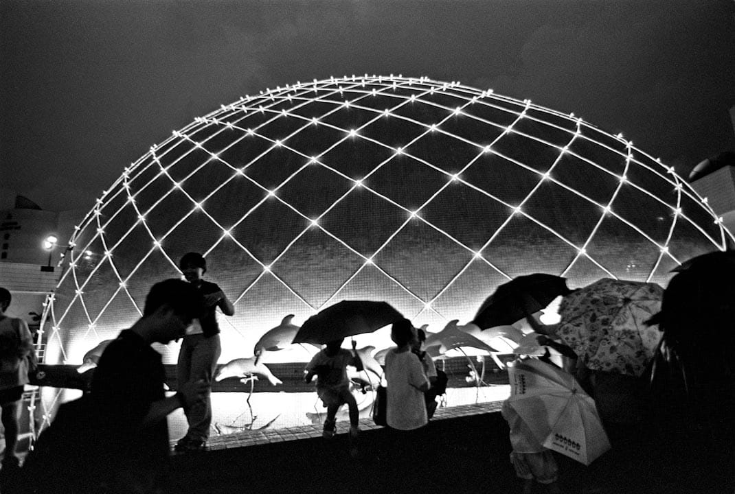 1997年，回歸前夕的香港太空館・尖沙咀。