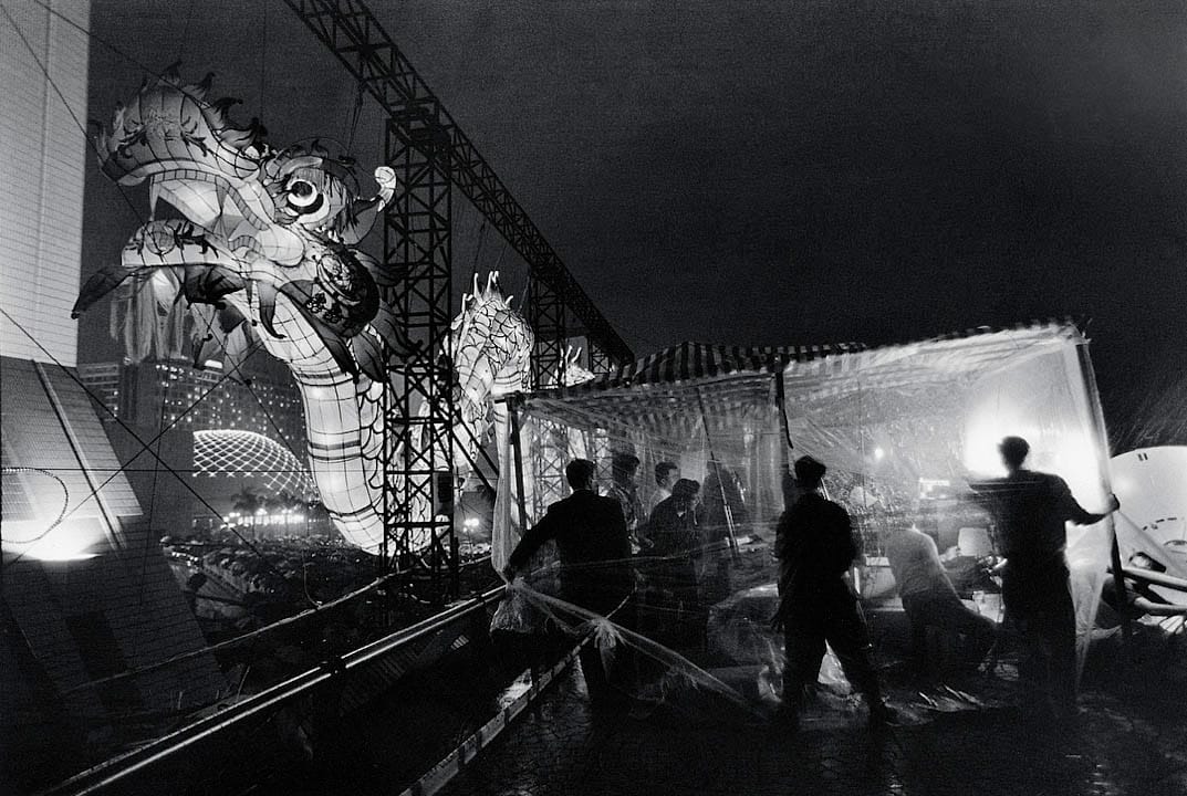 1997年，回歸夜前夕・尖沙咀。