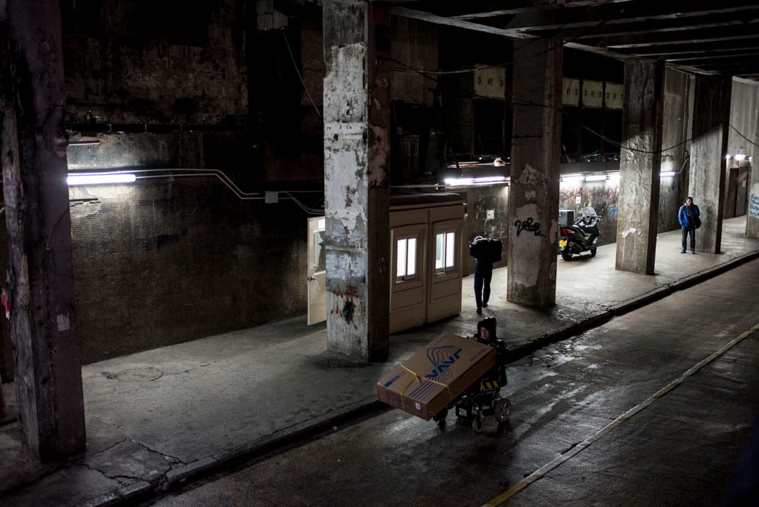 重建進行中的觀塘裕民坊。