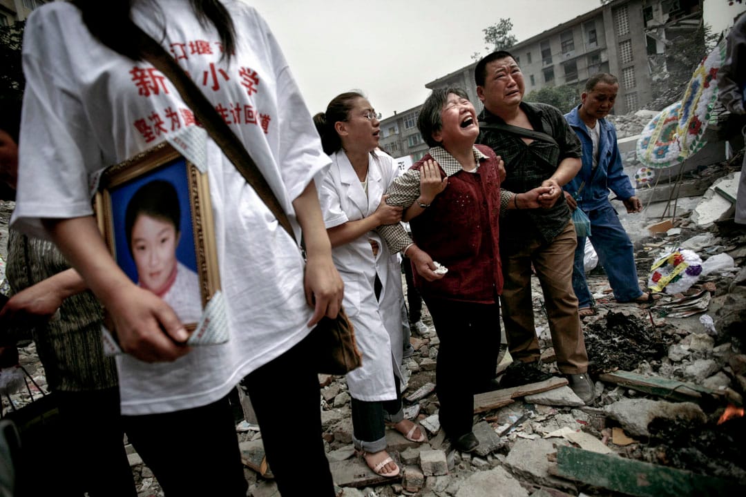 2008年,都江堰新建小学。