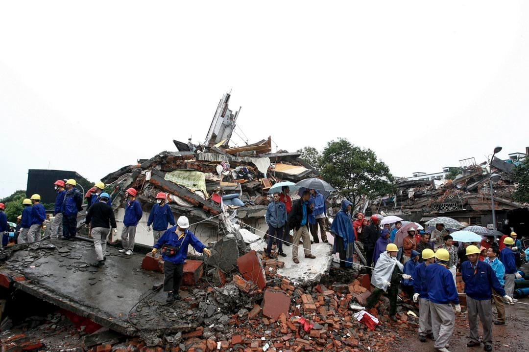 2008年,绵竹武都小学。