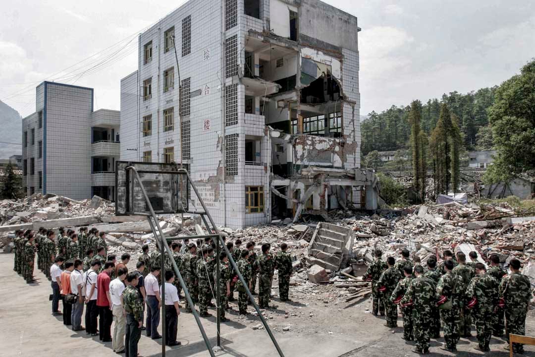 2008年,什邡蓥华中学。