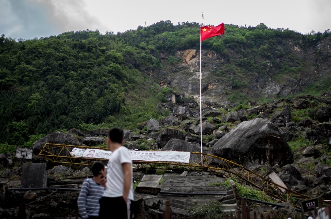 2018年,北川茅坝初中。