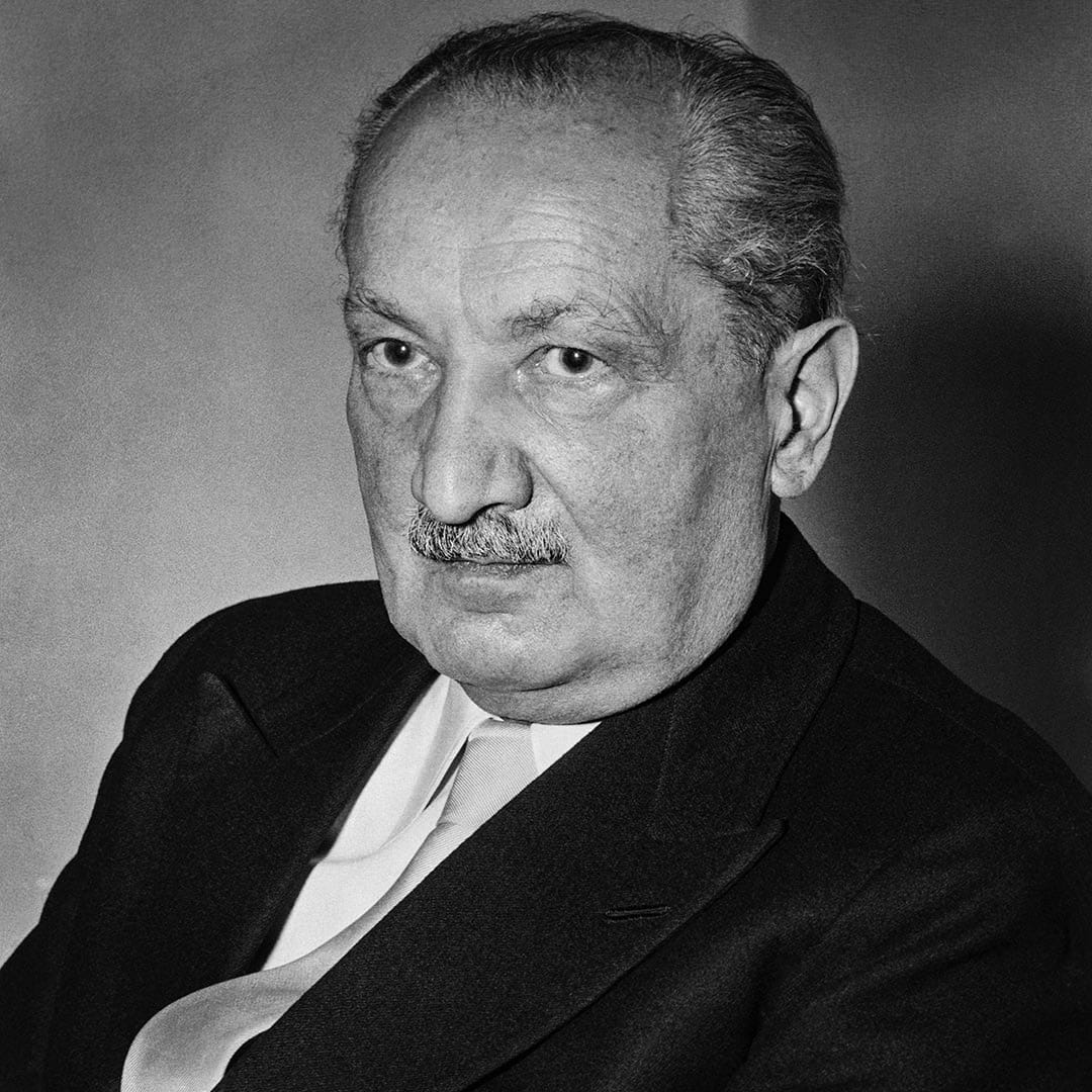 海德格尔（Martin Heidegger，1889—1976）。
