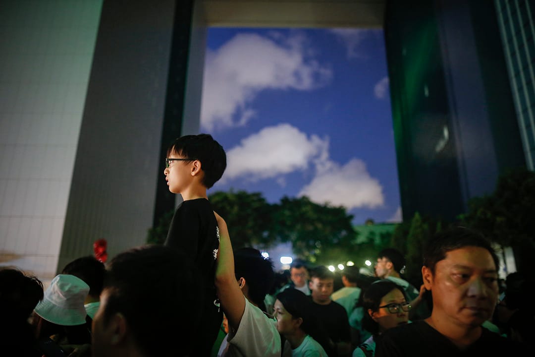 2019年6月9日，民間人權陣線發起反修例大遊行。