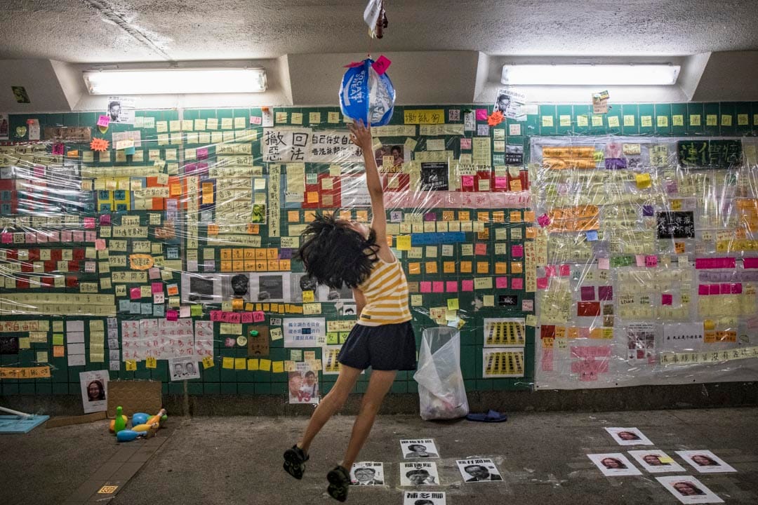 大埔墟火车站行人隧道。