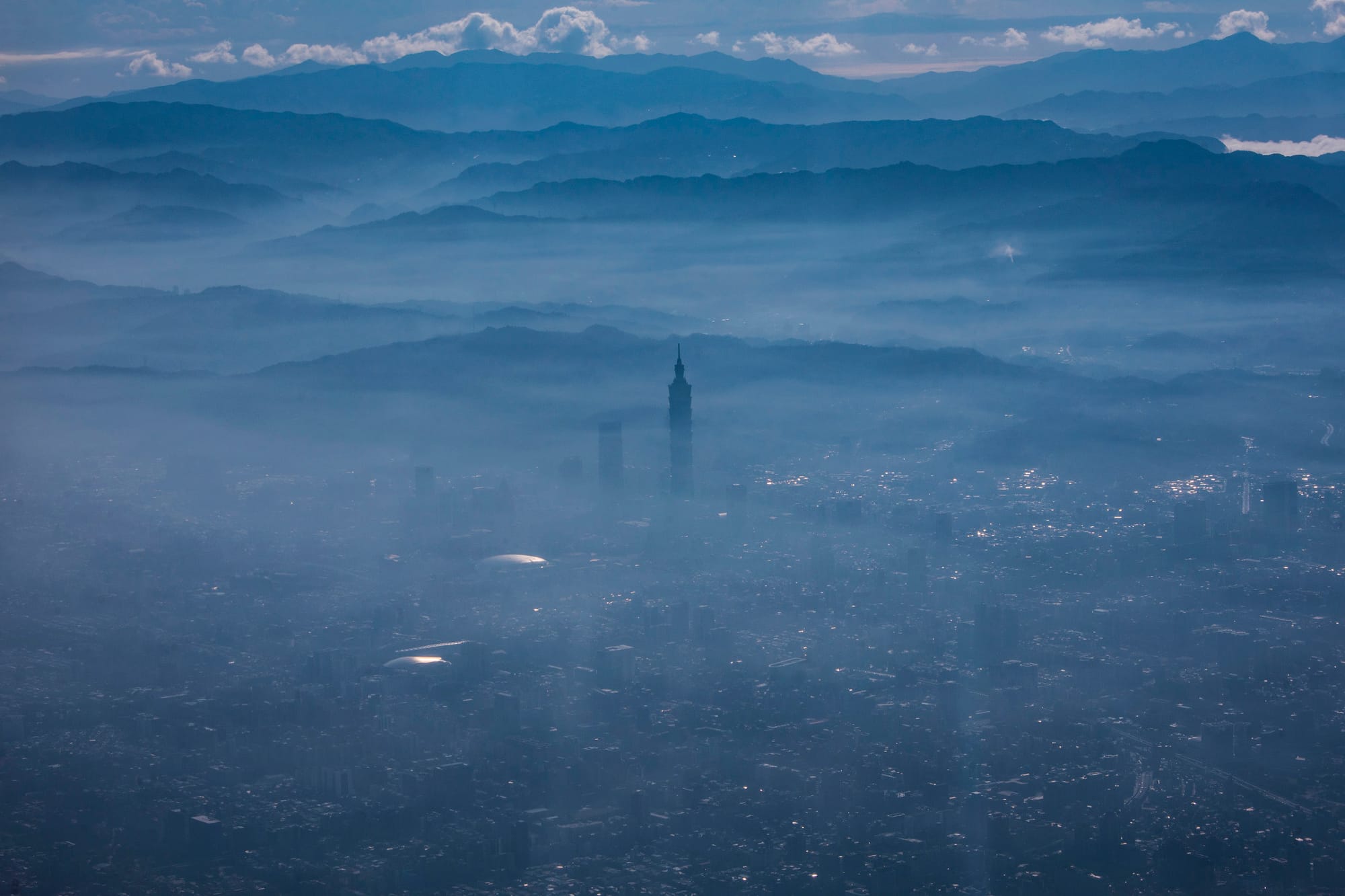 2019年12月1日，台北的早晨。