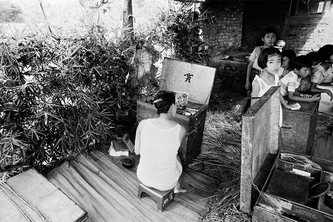 農舍廚房,北新莊(1975-1976)。