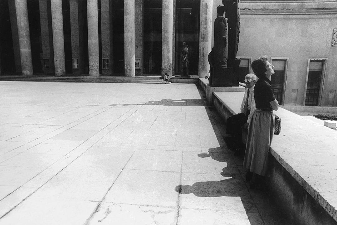 現代美術館前(1976-1980)。