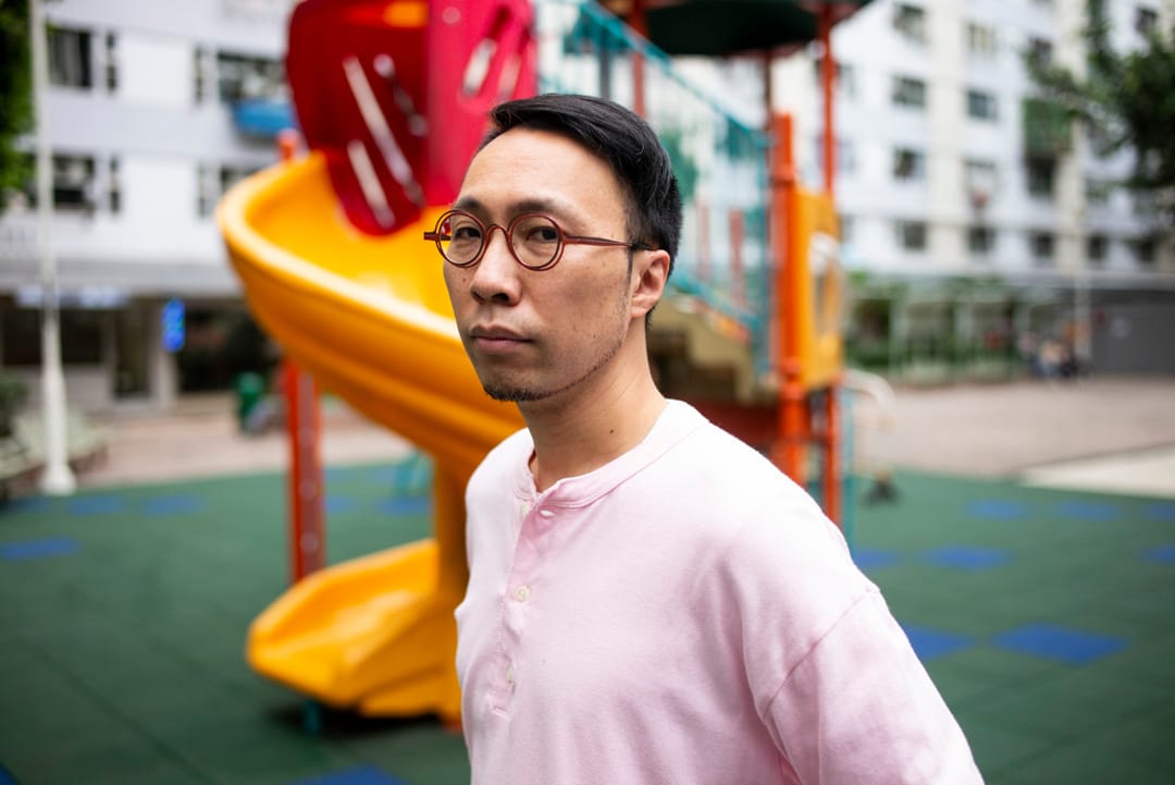 荔景邨區議員王天仁。