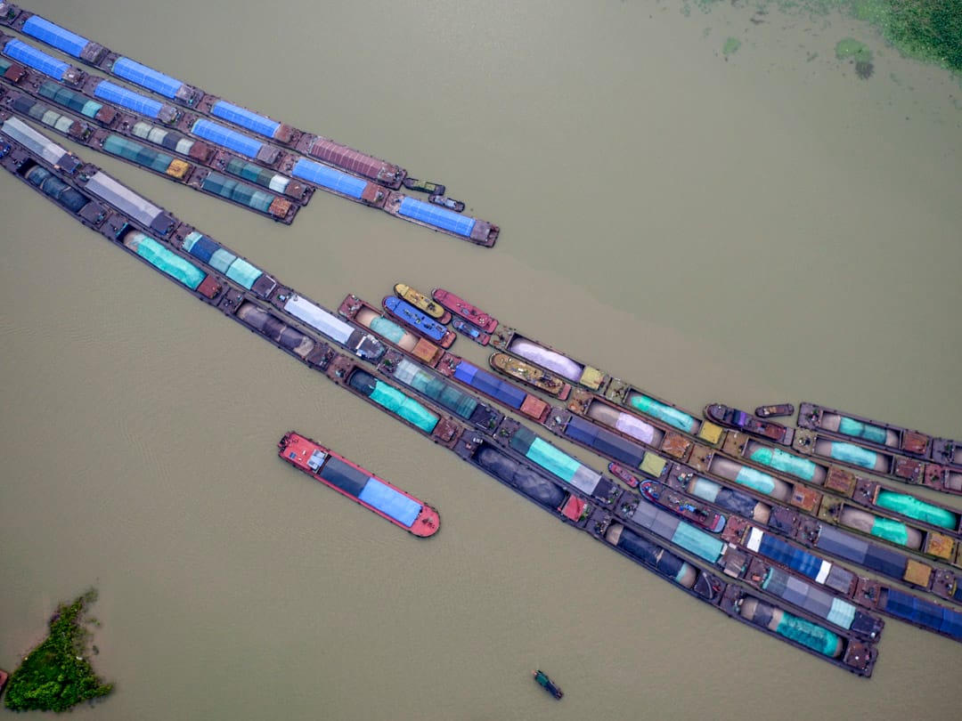 2020年7月10日，江蘇省淮安洪澤湖泄洪。