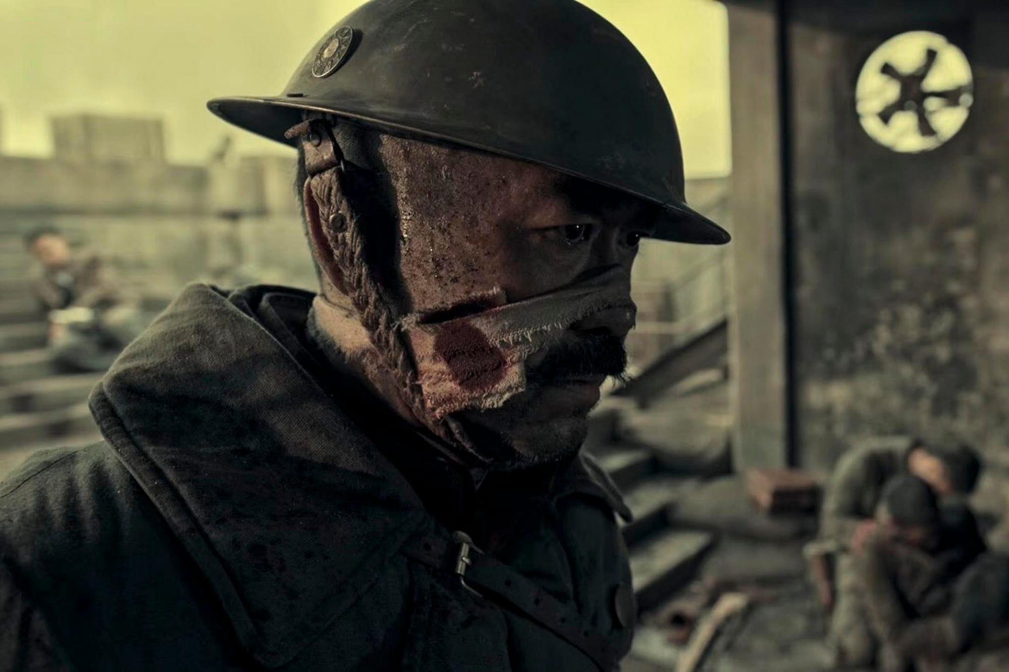 《八佰》電影劇照。