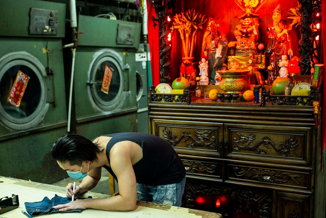 洗水厂员工阿威。