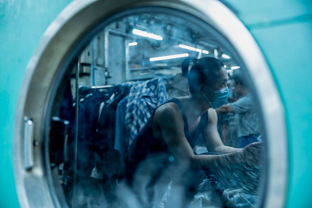 洗水厂员工阿威。