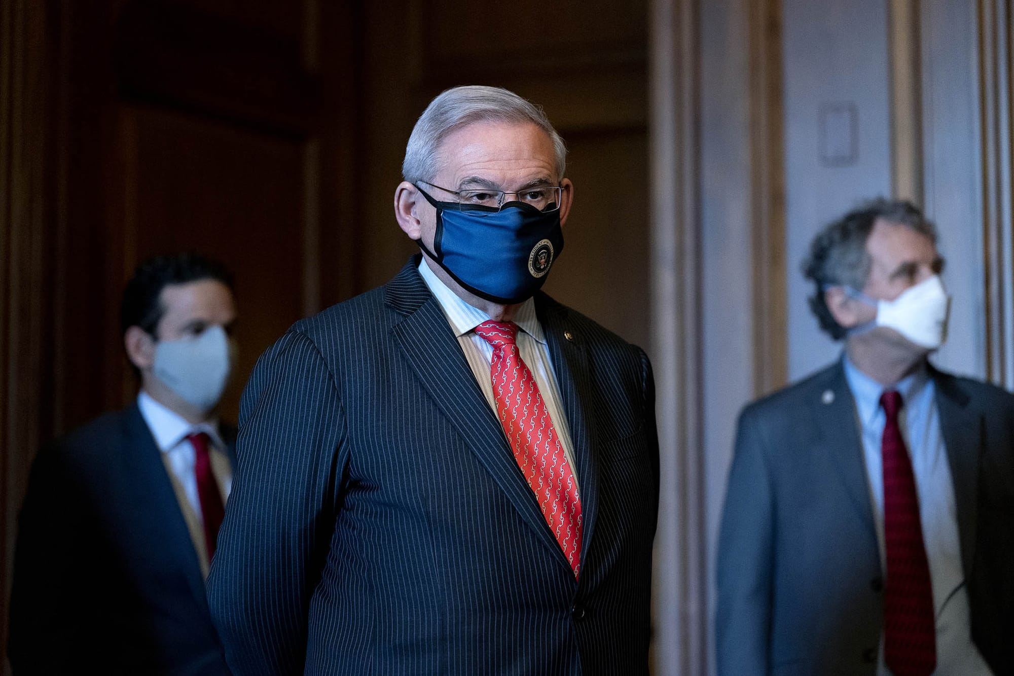 參議院外交事務委員會民主黨主席梅南德茲。