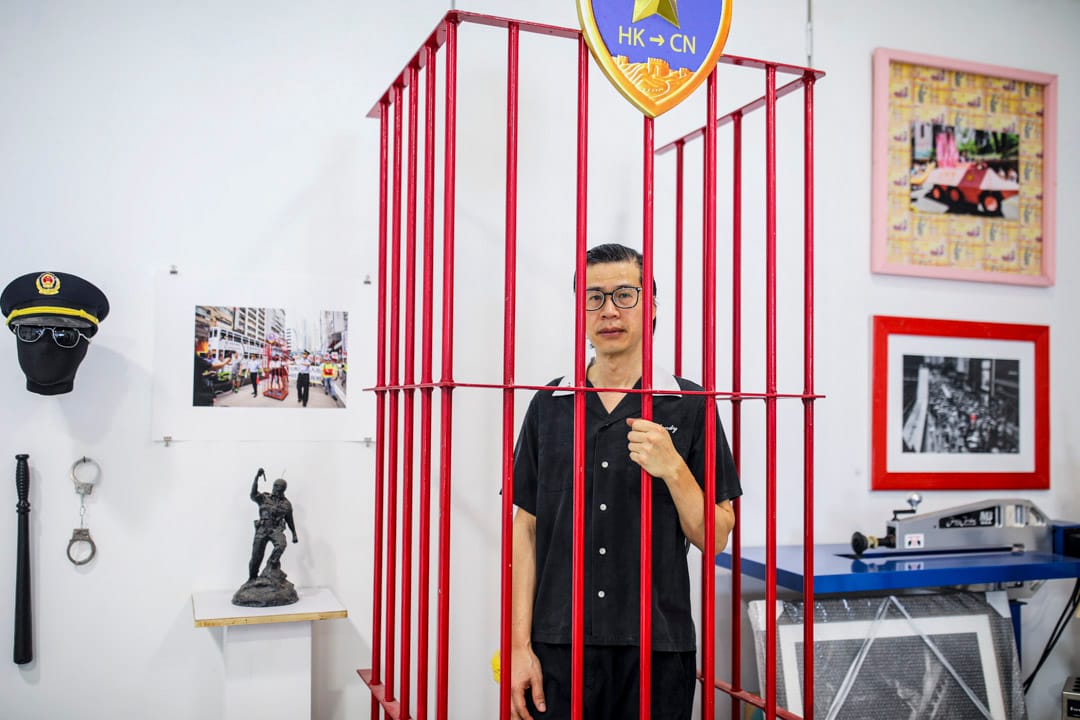 艺术家黄国才。