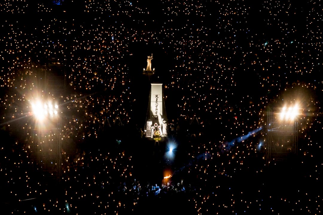 2018年6月4日，支聯會舉行「悼六四、抗威權」燭光晚會，大會宣佈有11萬5000人參與。