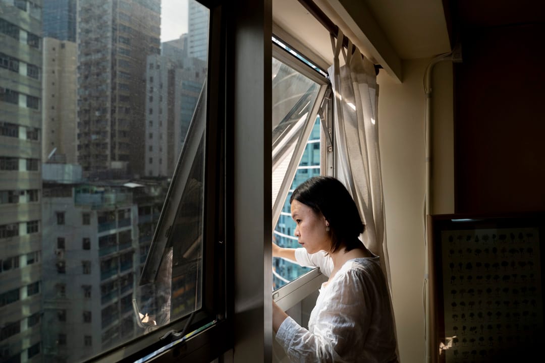 前湾仔爱群选区区议员罗伟珊。