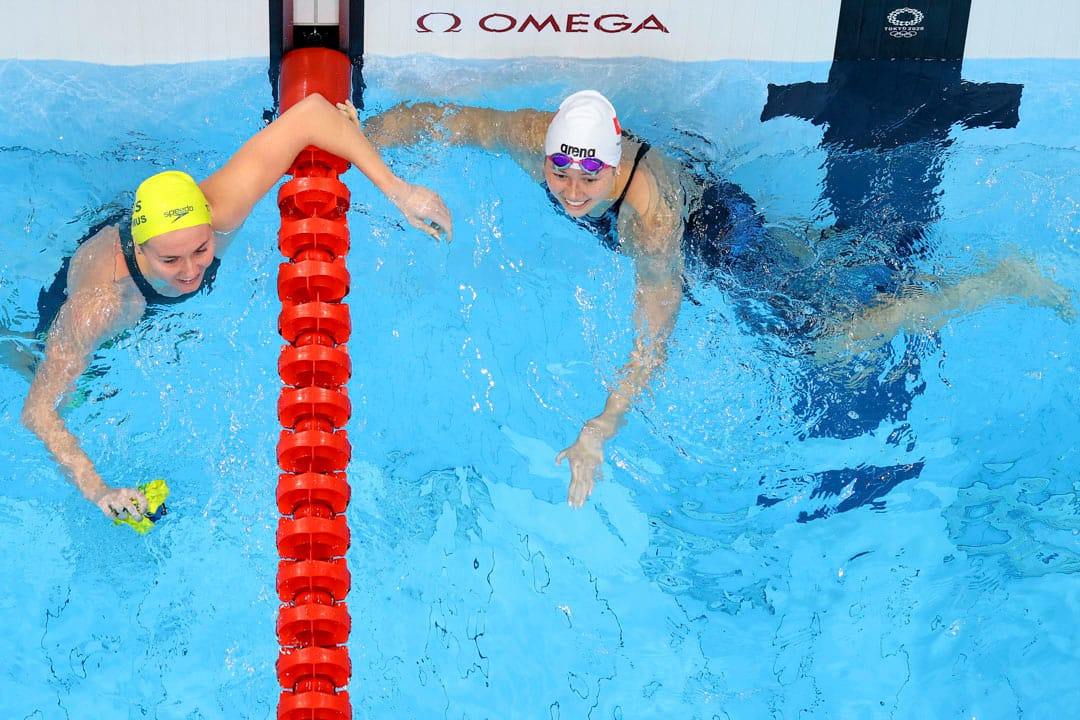 2021年7月28日，東京奧運女子200 米自由泳決賽中，香港選手何詩蓓奪得銀牌。