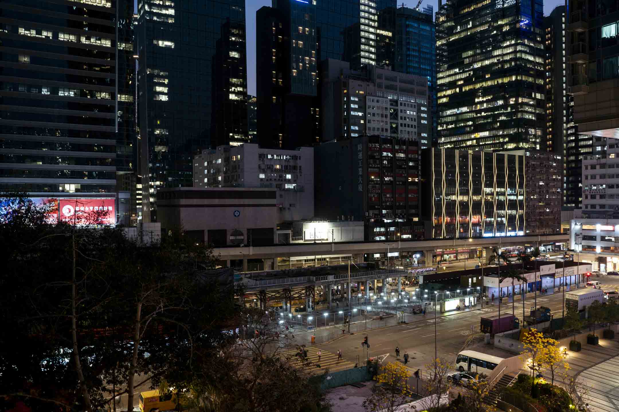 2022年3月14日，晚上6時52分，觀塘。