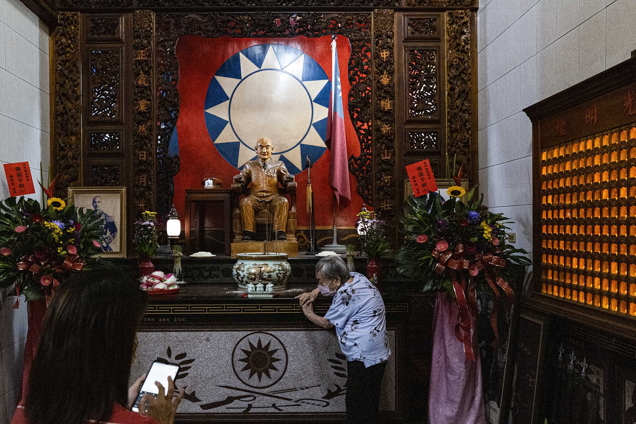 2021年,高雄旗津的庙宇。