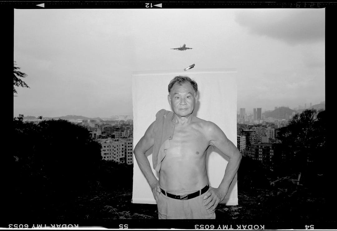 1997年,九龙信号山的退休消防员。