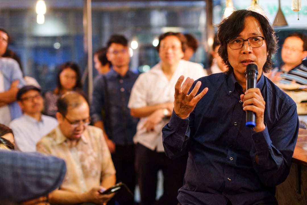 Brew Note 文化沙龍講者馬傑偉。