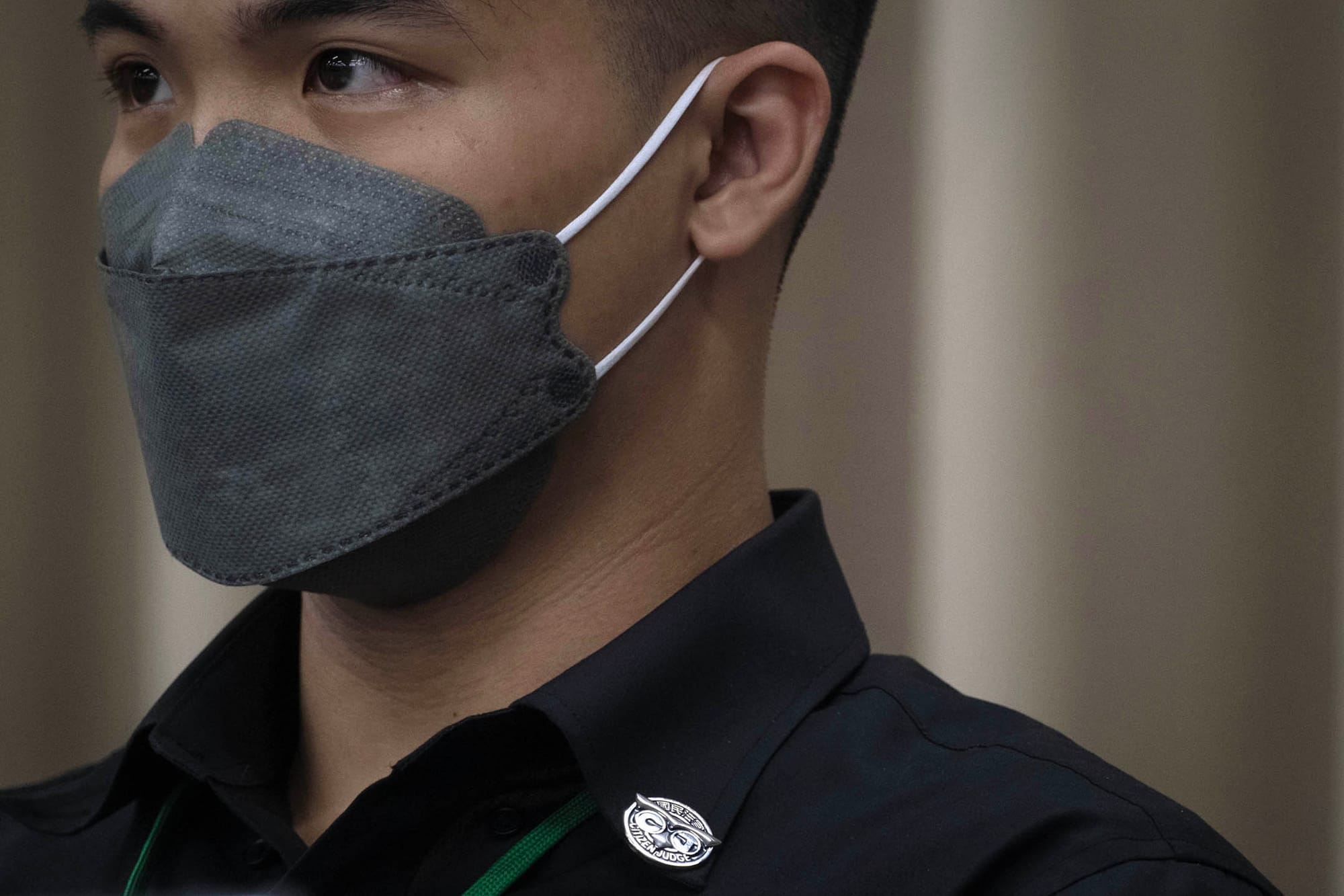 2023年7月21日，臺灣新北地方法院，台灣司法史上首起國民法官參與審判案件作成判決，宣判後舉行記者會，國民法官亦有出席。攝：陳焯煇/端傳媒