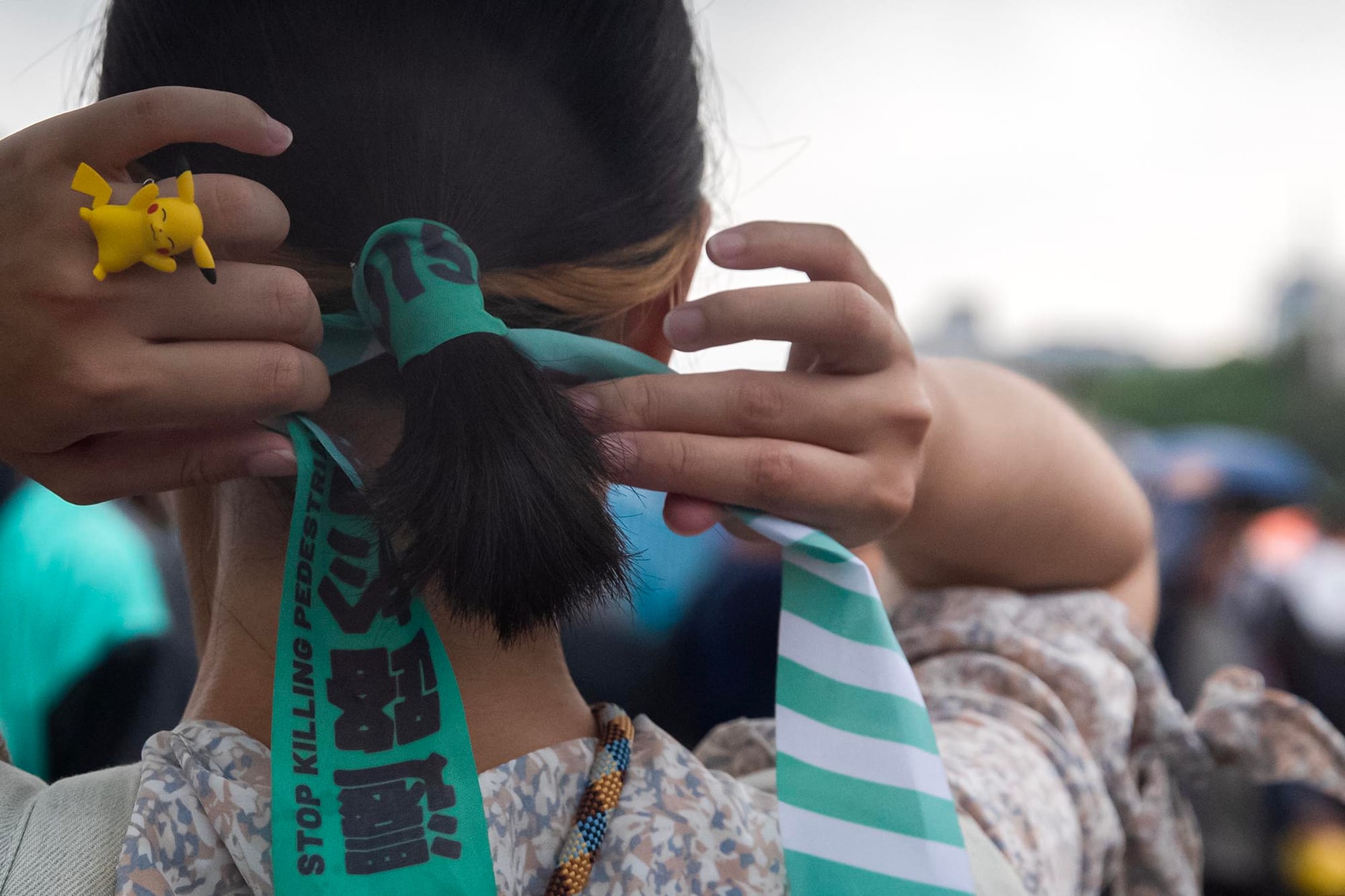 2023年8月20日，还路于民大游行。摄：陈焯𪸩/端传媒