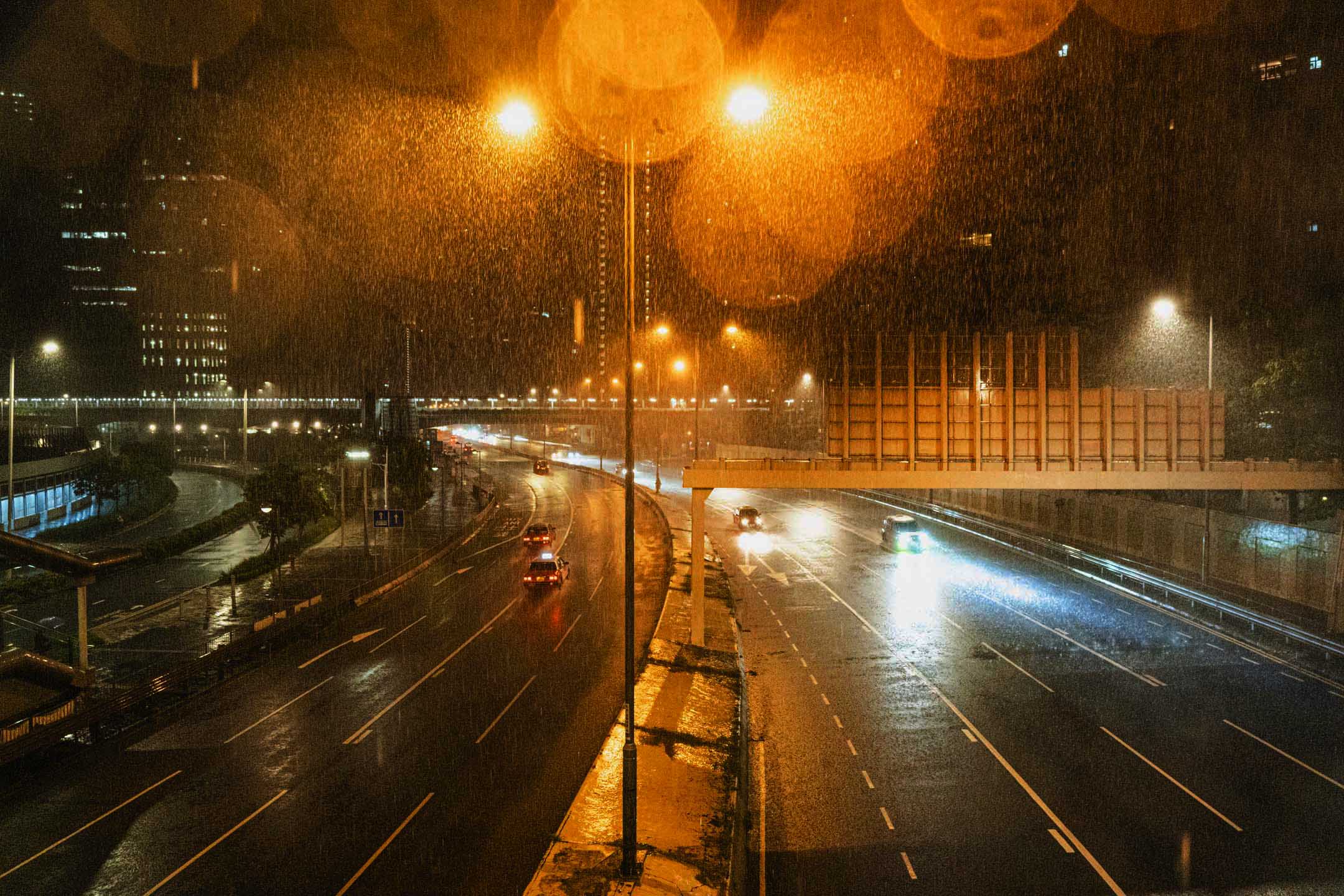 2023年9月8日，香港，自有紀錄以來最大的暴雨令多區水浸。攝：Ryan Lai/端傳媒