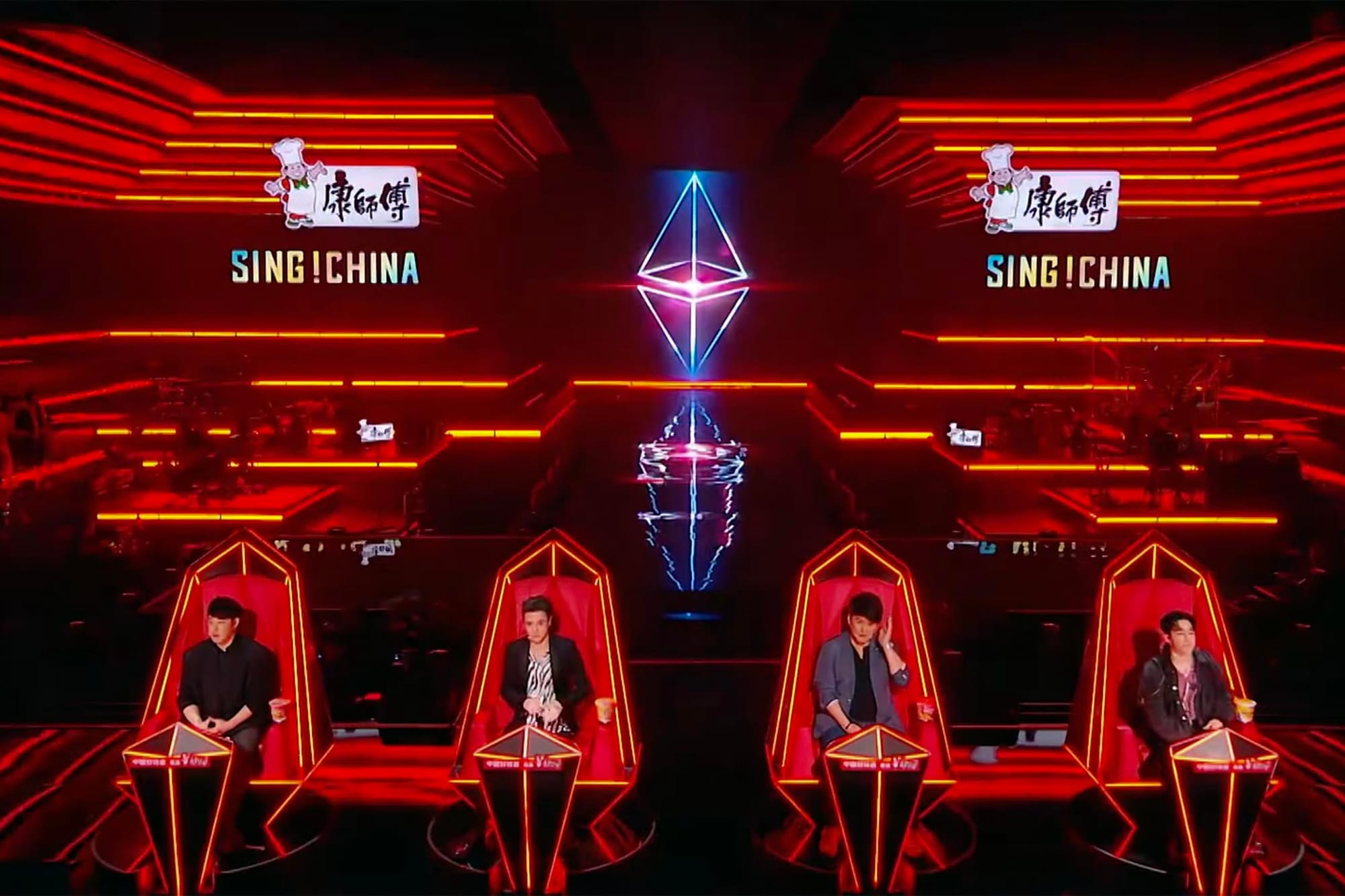 2023年，新一季的 《中國好聲音》。圖：影片截圖