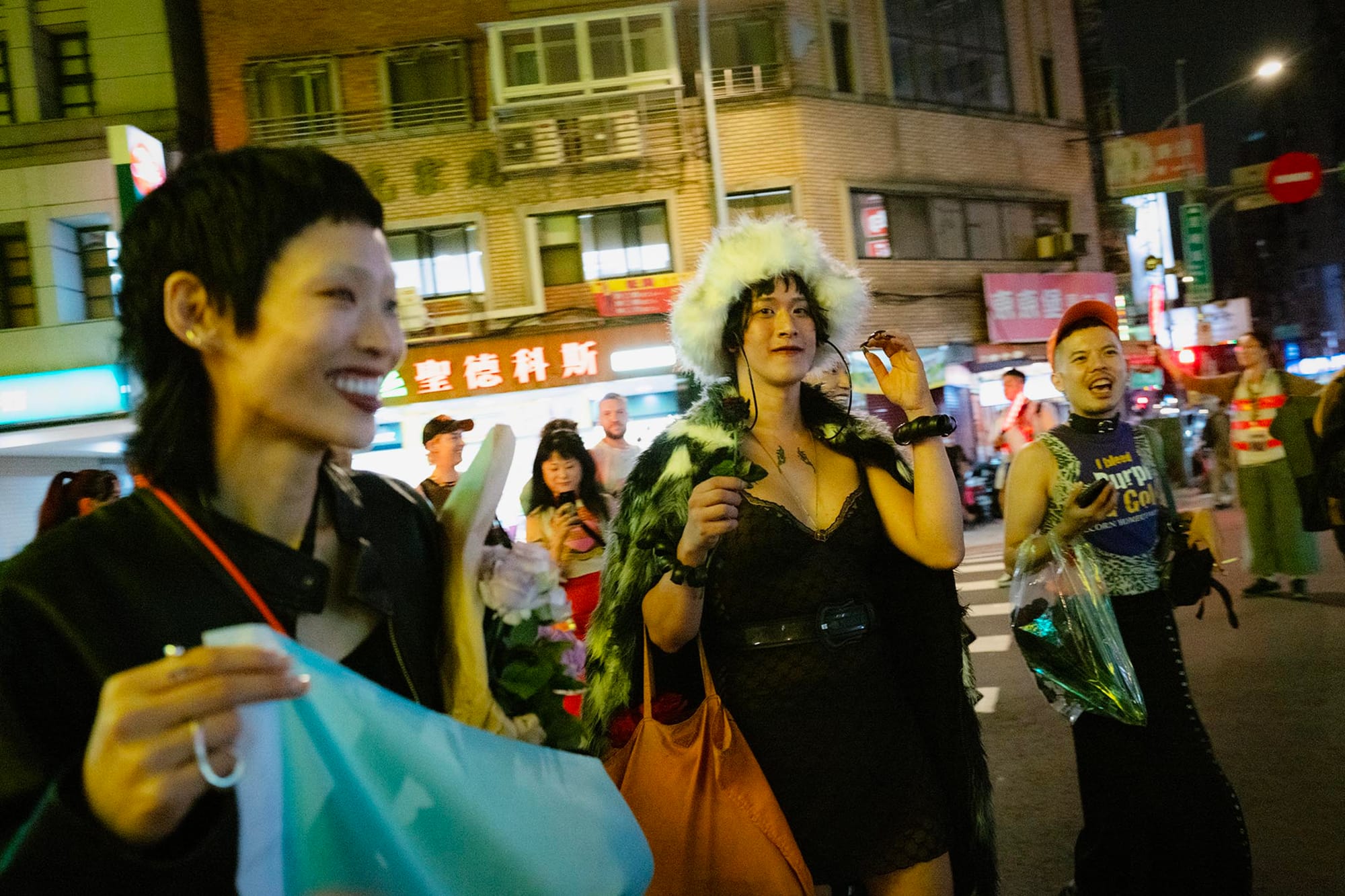 2023年10月27日，臺灣跨性別遊行。攝：陳焯煇/端傳媒