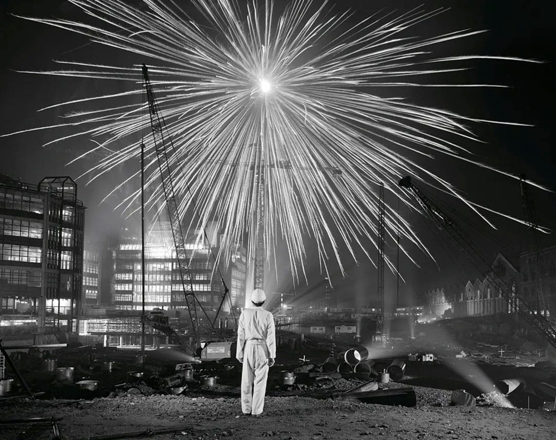Big Bang, Broadgate, 1986 攝影:Brian Griffin